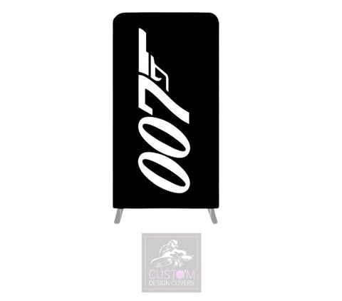 007 Themed Lycra Banner Cover - DOUBLE SIDED