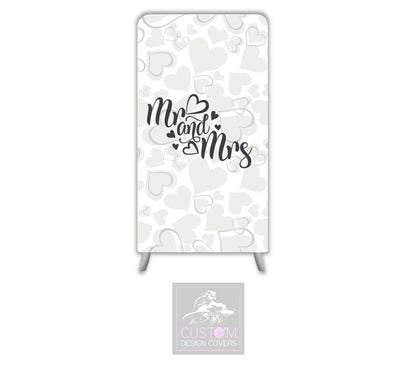 Mr & Mrs Themed Lycra Banner Cover