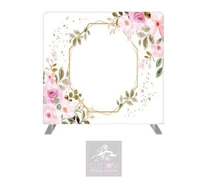 Floral Pillowcase Backdrop Cover