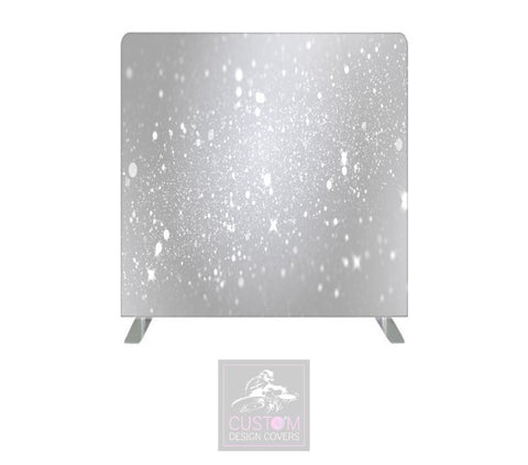 Grey Sparkle Effect Backdrop Cover