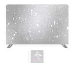 Grey Sparkle Effect Pillowcase Backdrop Cover