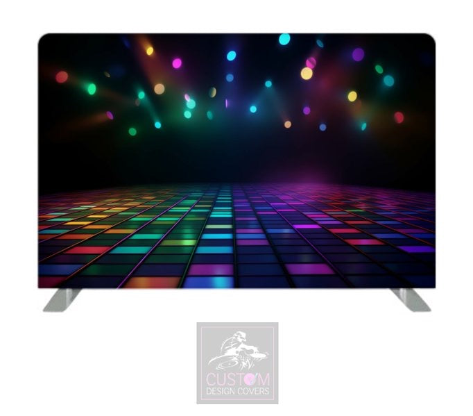 Dance Floor Pillowcase Backdrop Cover