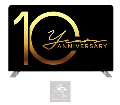 10 Year Anniversary 3m x 2m Backdrop