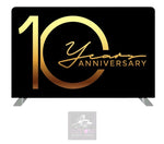10th Anniversary Themed Lycra Backdrop Cover (DOUBLE SIDED)