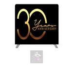 Anniversary Themed Lycra Backdrop Cover (DOUBLE SIDED)