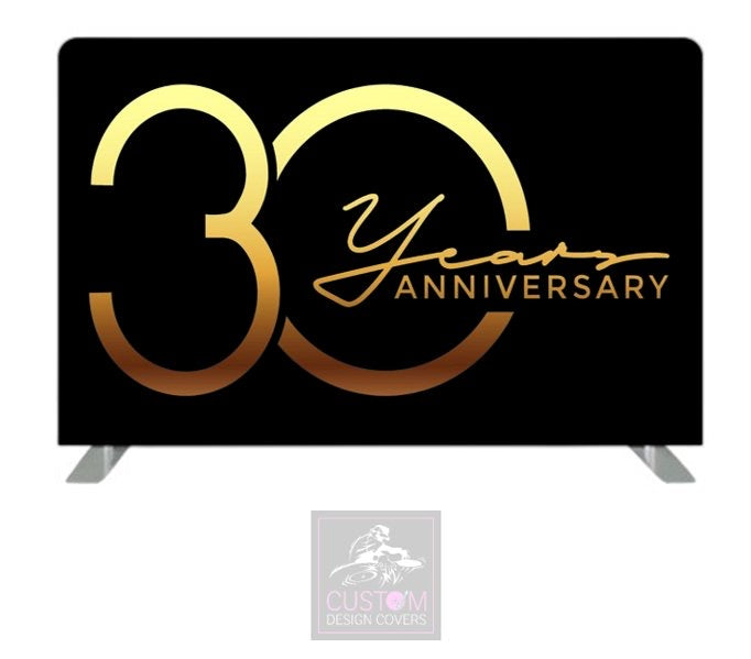 30 Year Anniversary 3m x 2m Backdrop 