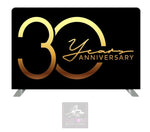30th Anniversary Themed Lycra Backdrop Cover (DOUBLE SIDED)
