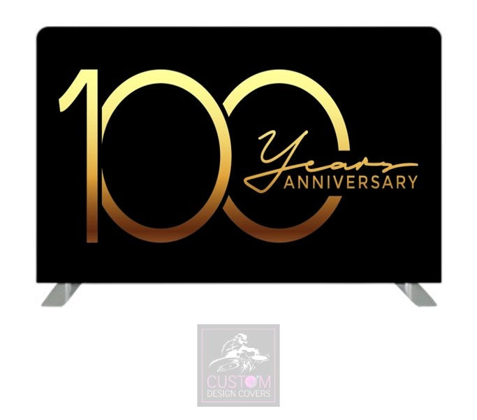 100 Year Anniversary 3m x 2m Backdrop