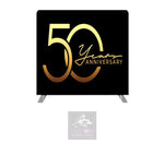 50th Anniversary Themed Lycra Backdrop Cover (DOUBLE SIDED)