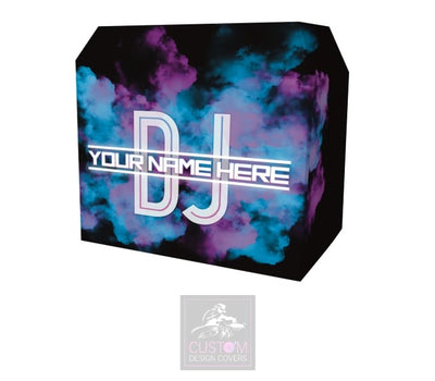 DJ Coloured Smoke Custom DJ Lycra Cover