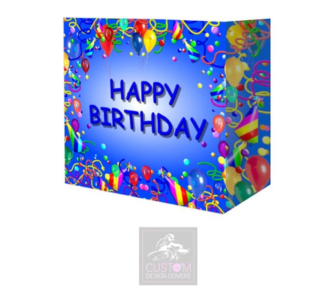 Happy Birthday Lycra DJ Booth Cover