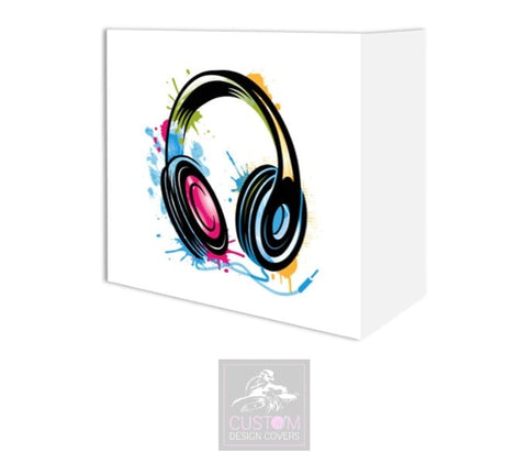 Headphones Lycra DJ Booth Cover