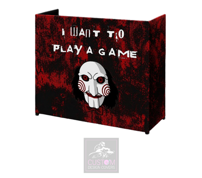 Halloween - I Want To Play A Game Lycra DJ Booth Cover