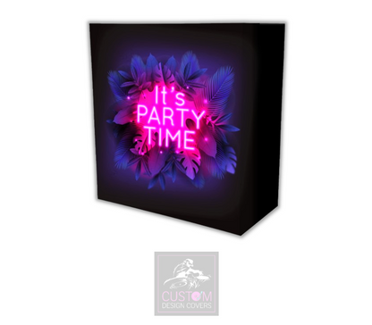 It's Party Time Lycra DJ Booth Cover