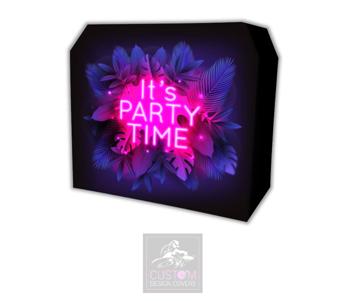 It's Party Time Lycra DJ Booth Cover