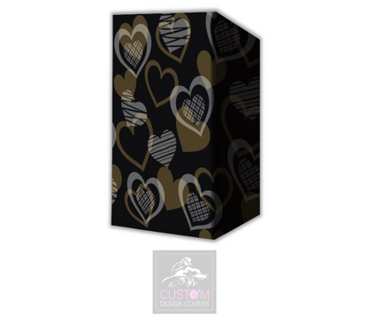 Just Hearts Lycra DJ Booth Cover 