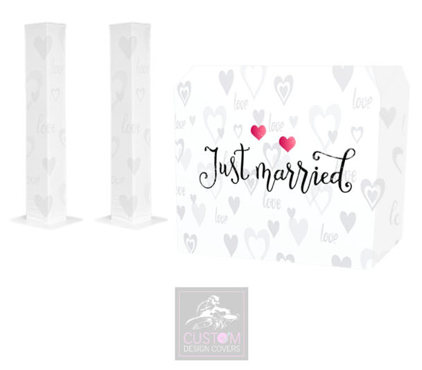 Just Married Lycra DJ Covers (PACKAGE BUNDLE) - MKII