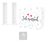 Just Married Lycra DJ Covers (PACKAGE BUNDLE)