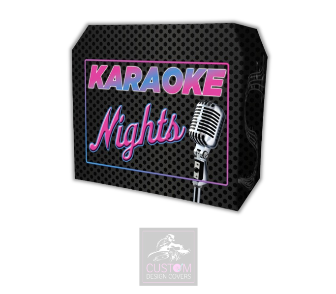 Karaoke Lycra DJ Booth Cover