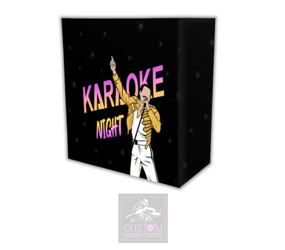 Karaoke Lycra DJ Booth Cover