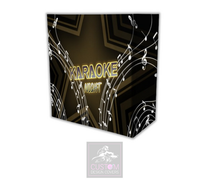 Karaoke Lycra DJ Booth Cover