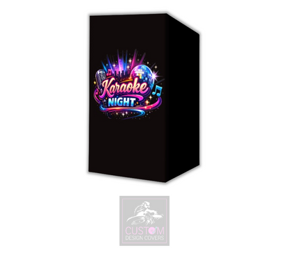 Karaoke Night Lycra DJ Booth Cover