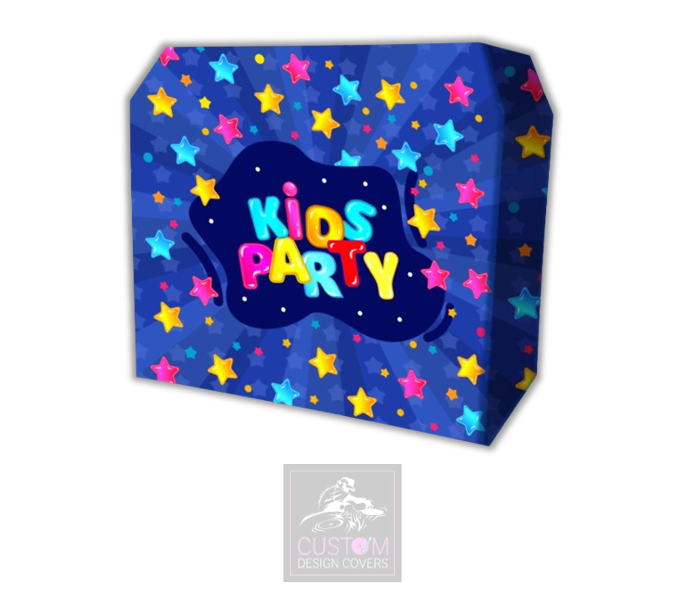 Kids Party Lycra DJ Booth Cover