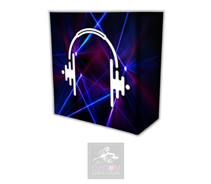 Laser Effect Lycra DJ Covers