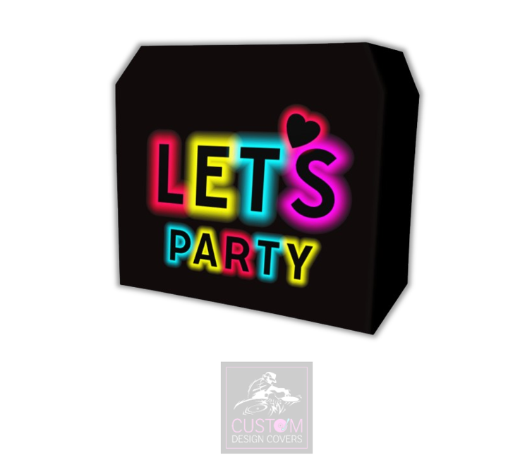 Lets Party Lycra DJ Booth Cover 