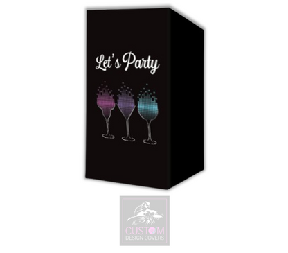 Cocktail Vibes Lycra DJ Booth Cover
