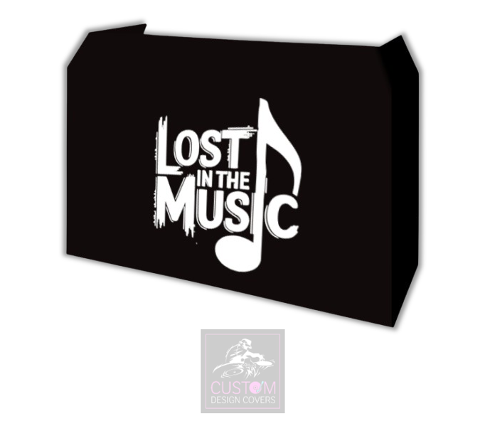 Lost In The Music Lycra DJ Booth Cover