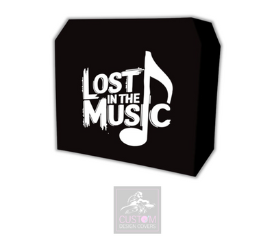 Lost In The Music Lycra DJ Booth Cover