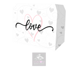 Love Hearts & Vines Lycra DJ Booth Cover