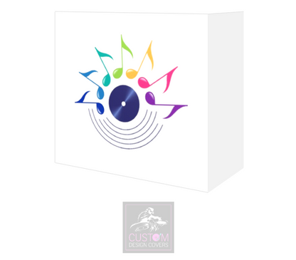 Colourful Music Notes Booth Cover Combi