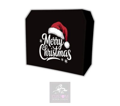 Merry Christmas Lycra DJ Booth Cover 