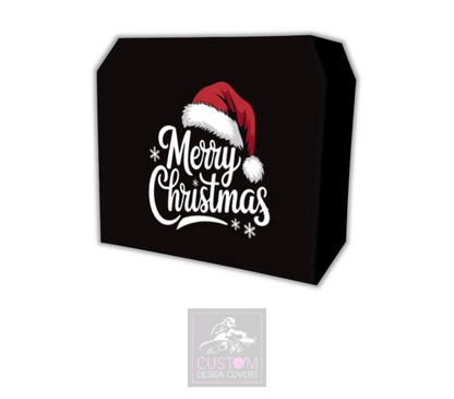 Merry Christmas Lycra DJ Booth Cover 