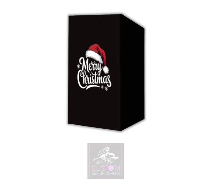 Merry Christmas Lycra DJ Booth Cover 