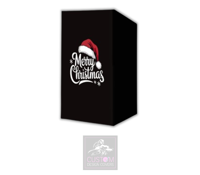 Merry Christmas Lycra DJ Booth Cover
