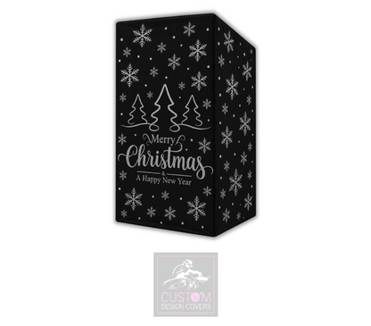 Merry Christmas *GREY* Lycra DJ Booth Cover