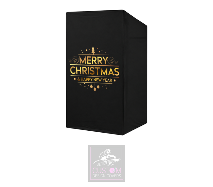 Merry Christmas Lycra DJ Booth Cover