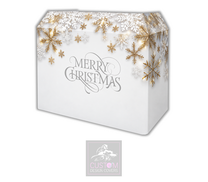 Merry Christmas Lycra DJ Booth Cover
