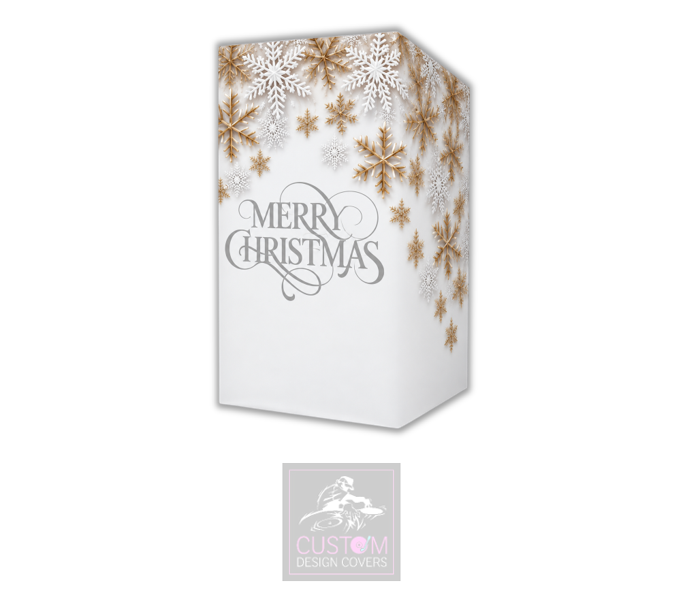Merry Christmas Lycra DJ Booth Cover