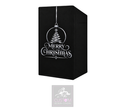 Merry Christmas *GREY* Lycra DJ Booth Cover