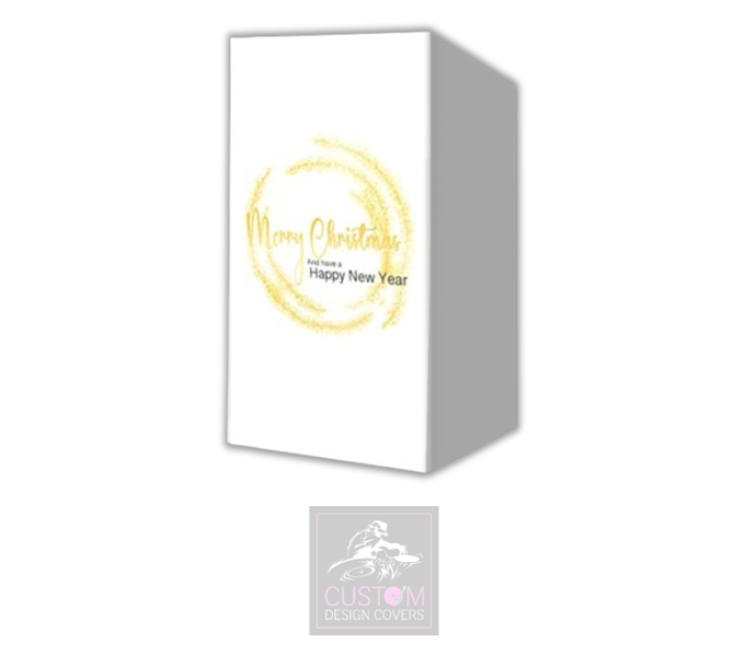 Merry Christmas Lycra DJ Booth Cover