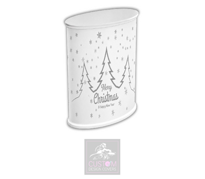 White Christmas Pop Up Counter *SILVER*
