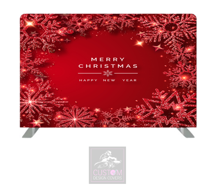 Merry Christmas Lycra Pillowcase Backdrop Cover (DOUBLE SIDED)