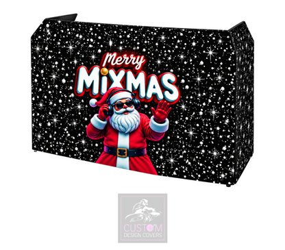 Merry Mixmas Lycra DJ Booth Cover