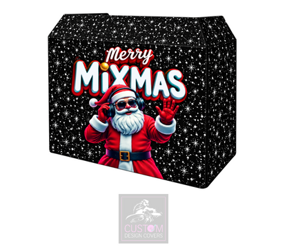 Merry Mixmas Lycra DJ Booth Cover