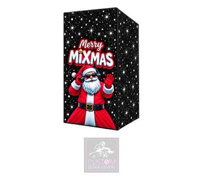 Merry Mixmas Lycra DJ Booth Cover