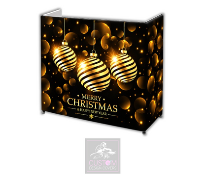 Merry Christmas Lycra DJ Booth Cover